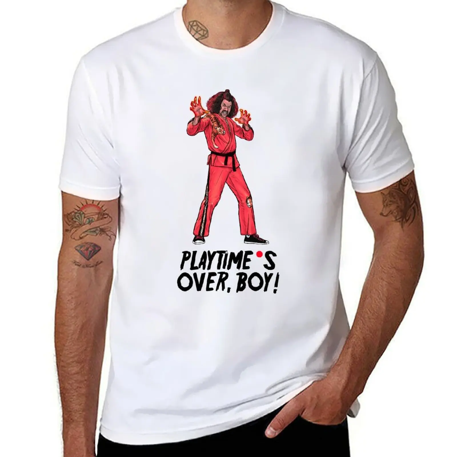 

Playtime's Over, Boy! - The Glow T-Shirt anime t shirts for man t shirt man casual man tshirt T-shirt