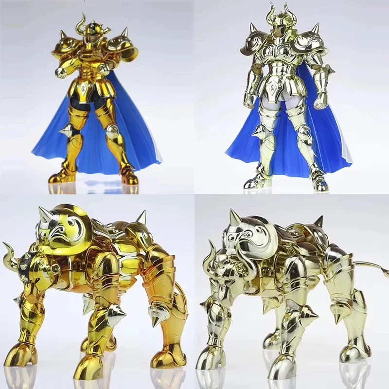 In Stock CS Model Saint Seiya Myth Cloth EX Taurus Aldebaran 24K/OCE Gold Knights of the Zodiac Anime Action Figure Toys Gifts