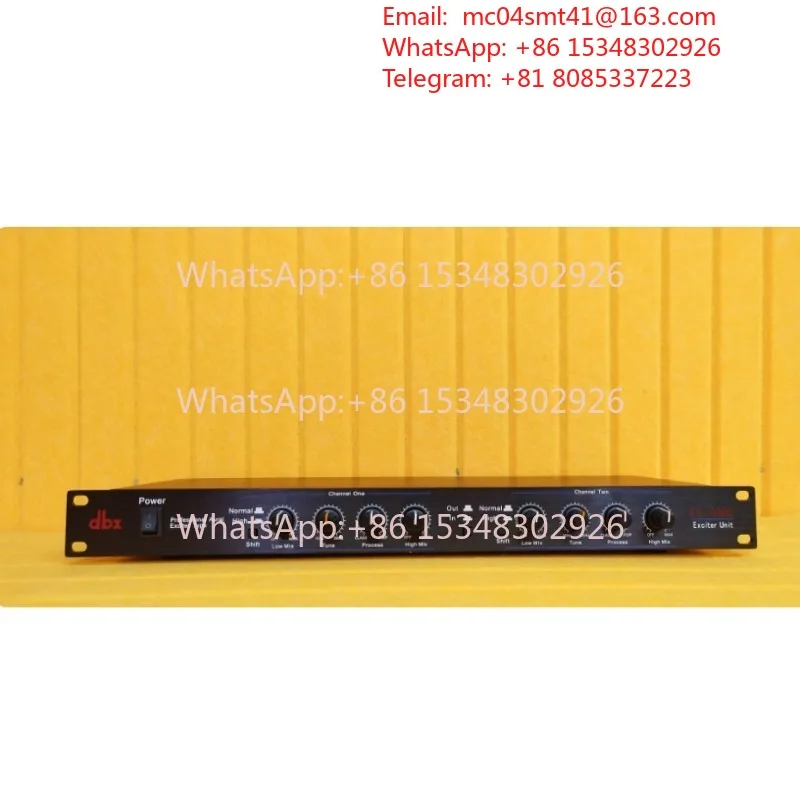 EX-3000 Vocal Sound Beautifying Audio Exciter Pre-effect Processor Stage Microphone Gain Control Audio Processing Equipment