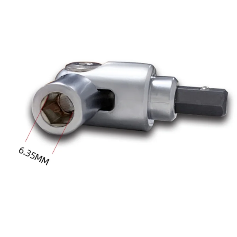 أ95I-180 ° دوران مفك الاتجاه مبدل حامل بت مرن الإفراج السريع سائق الحفر الكهربائية حامل التغيير السريع #3