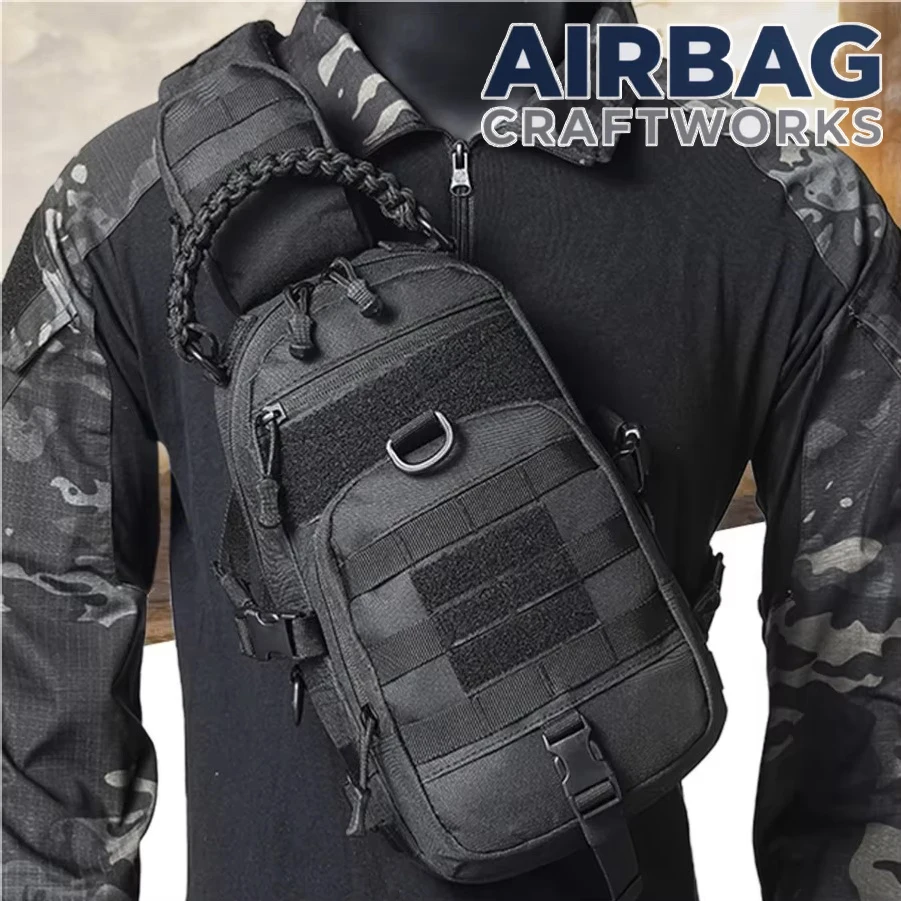 

Нагрудная сумка для кемпинга, тактический рюкзак для мужчин, спортивный рюкзак на плечо, уличный пеший туризм, альпинизм, велоспорт, рыбалка, слинг MOLLE, поясная сумка EDC