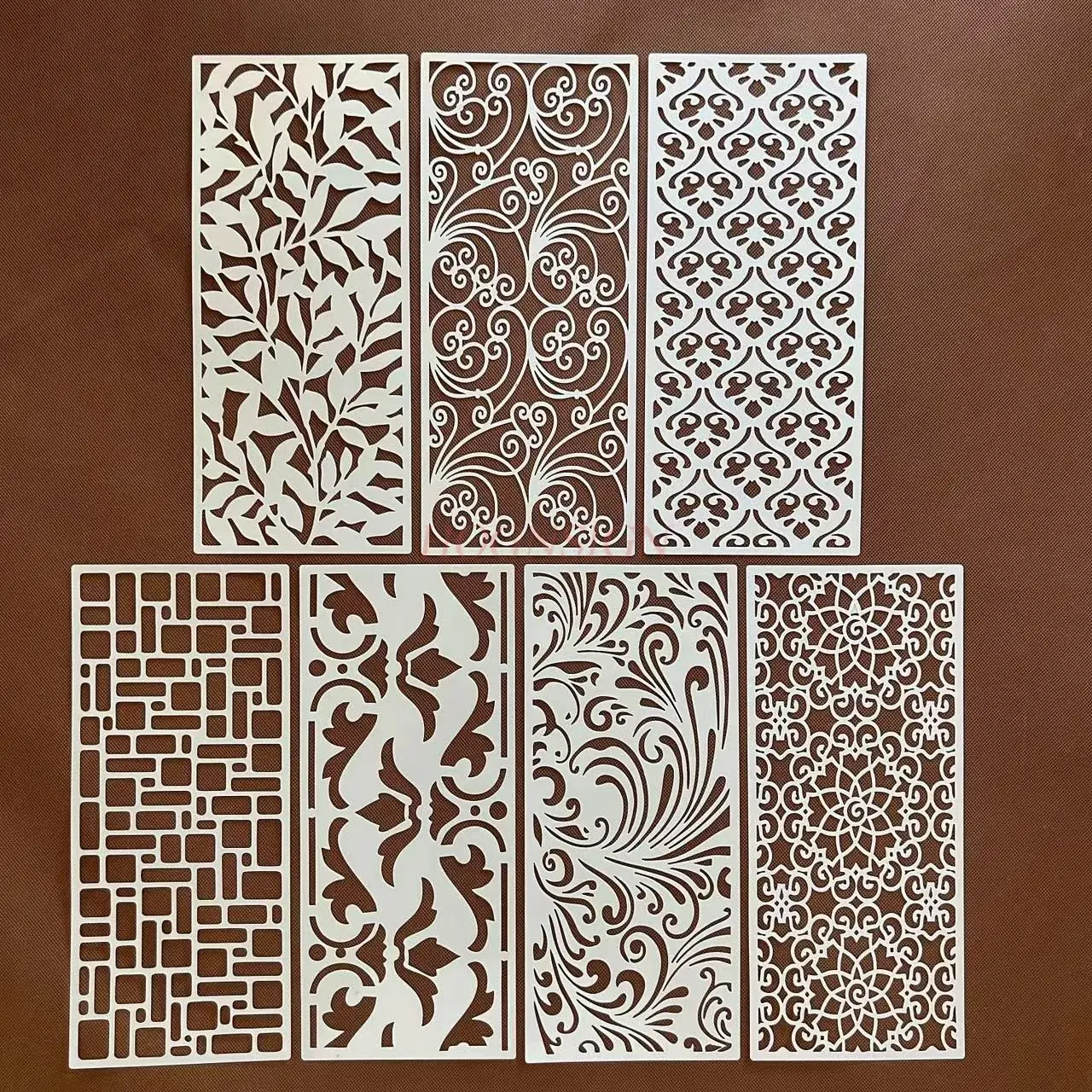 1pcs Geometric abstract creative graphic wall painting furniture decoration painting creative hollow auxiliary template ruler