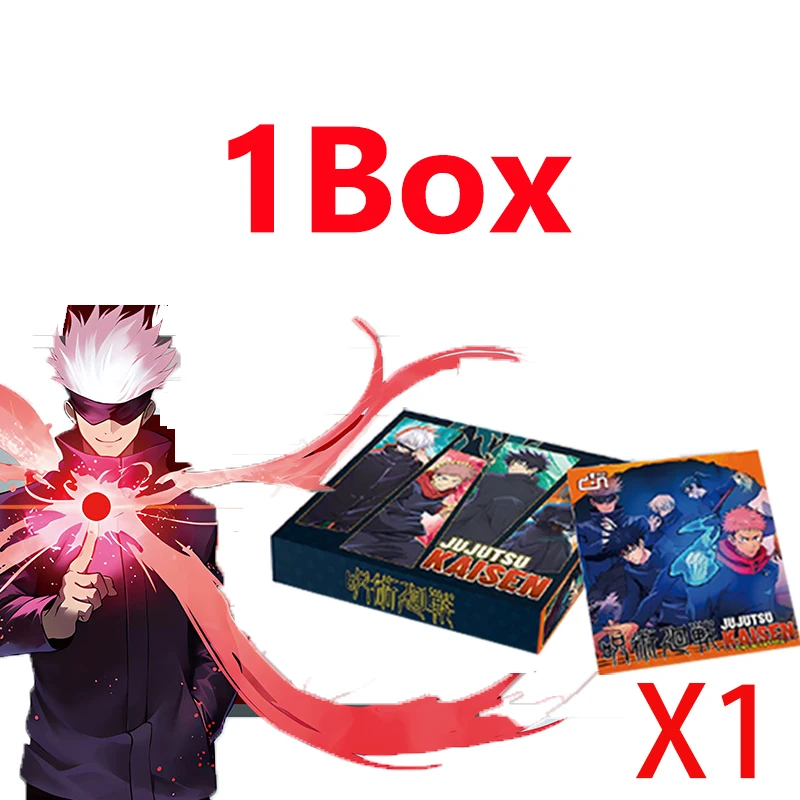 

Wholesale 2024 Newest Jujutsu Kaisen Collection Card Quicksand Laser Ticket Metal Trading Anime Games Playing Games