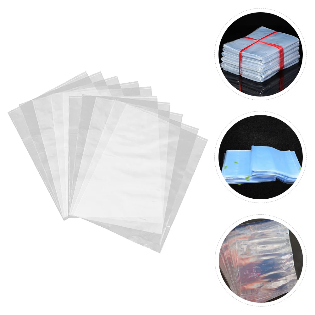 

1Pack Heat Shrink Bags High Quality Clear Shrink Film Seal Packing Bag for Essential Oil Bottles Bottle Storage