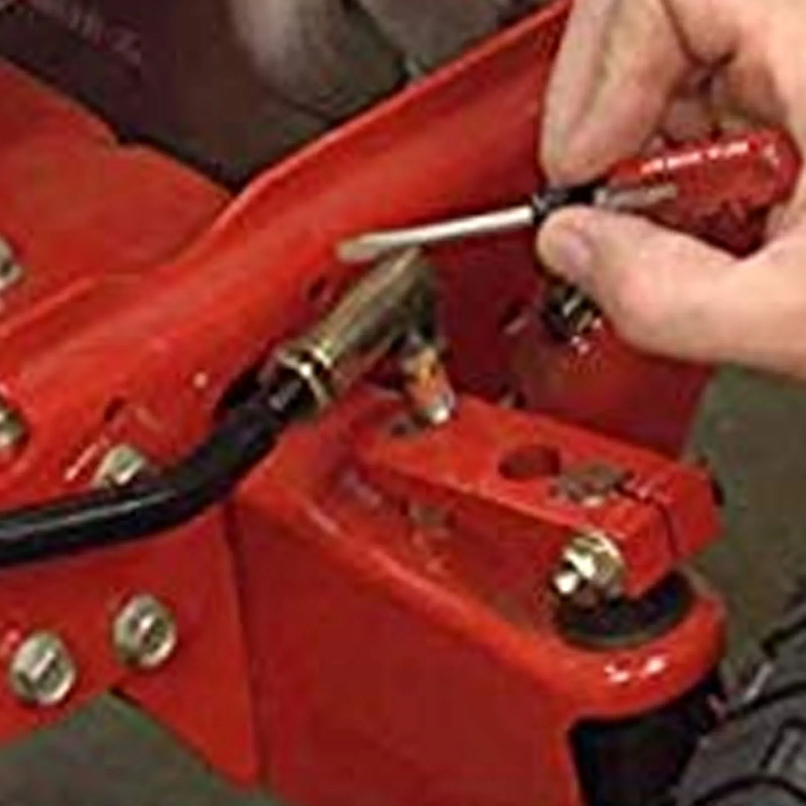 

923 0448A 1 пара шаровых опор из легированной стали высокой твердости для тракторов, ударопрочные, с защитной резинкой, для газонных тракторов