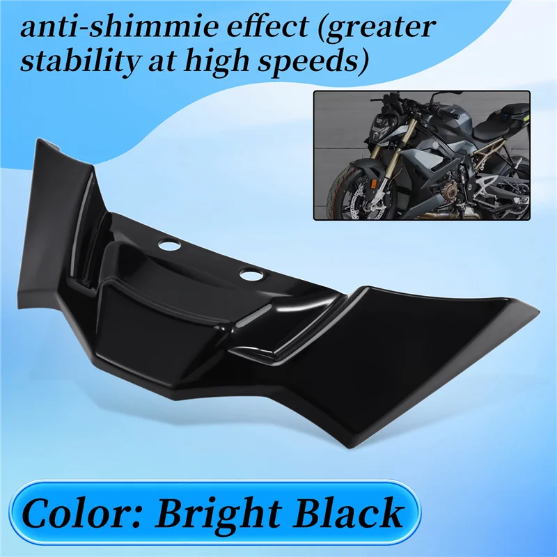 

Highly Recommended Motorcycle Wing Fairing Downforce Naked Front Aerodynamic Spoiler Winglet For BMW S1000R 2021-2023 S1000 R