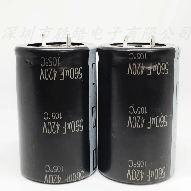 （1PCS/2PCS/10PCS） 420V560uF  Series 30x50mm  Aluminum Electrolytic Capacitors  High Quality