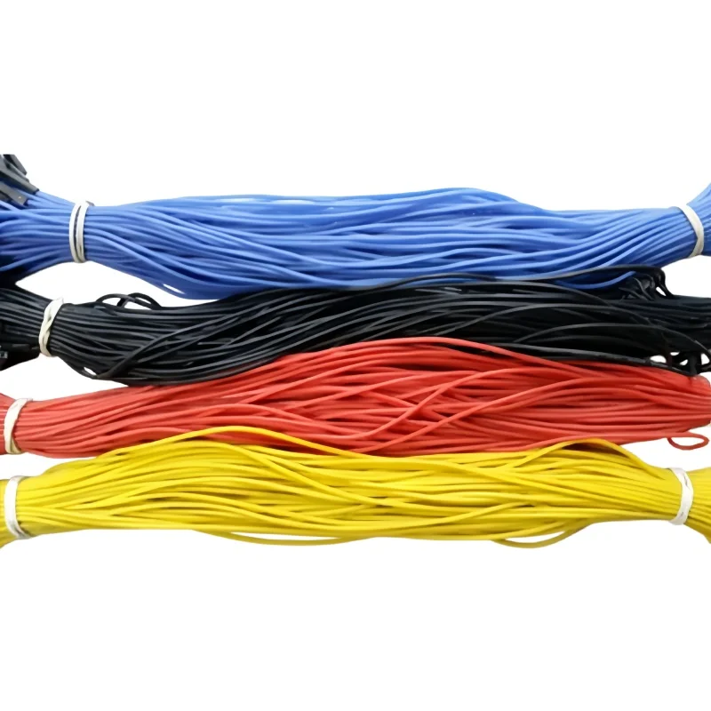 40Pcs High Temp Silicone Dupont Jumper Wire 20cm Male Female Halogen Free for Arduino Breadboard 2.54mm 26AWG