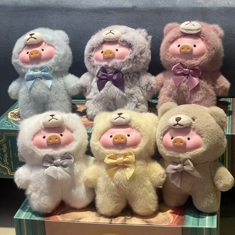 

New Genuine In Stock Lulu Beautiful Time Series Vinyl 1.0 Retro Teddy Canned Pig Blind Box Handmade Vinyl Face Pendant Girl Gift