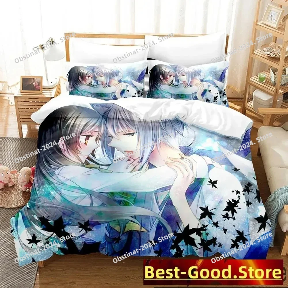 

3D Print Kamisama Kiss Tomoe Anime Bedding Set Boys Girls Twin Queen King Size Duvet Cover Pillowcase Bed boys Adult