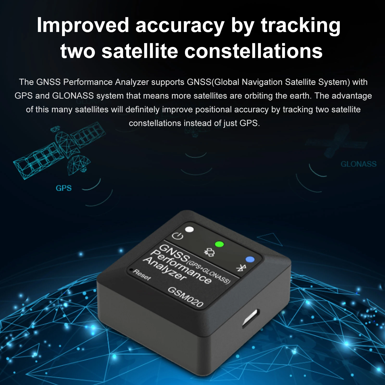 

Полностью функциональный тестер RC Performance GSM020 поддерживает позиционирование GNSS, измерение скорости G-force/максимальной скорости.