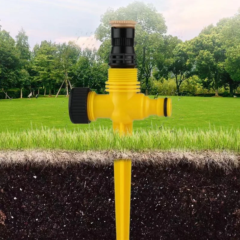 1pc Adjustable Scattering Nozzle Vegetables Watering Irrigation Nozzle 360° Scattering Irrigation Nozzle Gardening Accessories