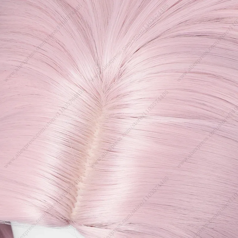 2025 11 أنيمي ميتسوكي كيريو شعر مستعار تأثيري 32 سنتيمتر/40 سنتيمتر الوردي قصيرة مقاومة للحرارة الشعر الاصطناعية