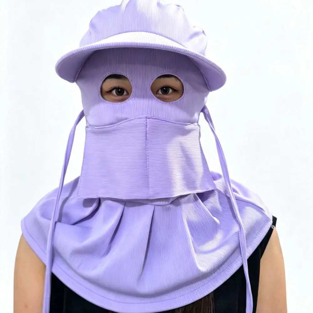 Wide-Brimmed Full-Face Sun Hat Breathable Lightweight Woman Bucket Hat Multifunctional Full Wrap Cycling Cap Summer Outdoor