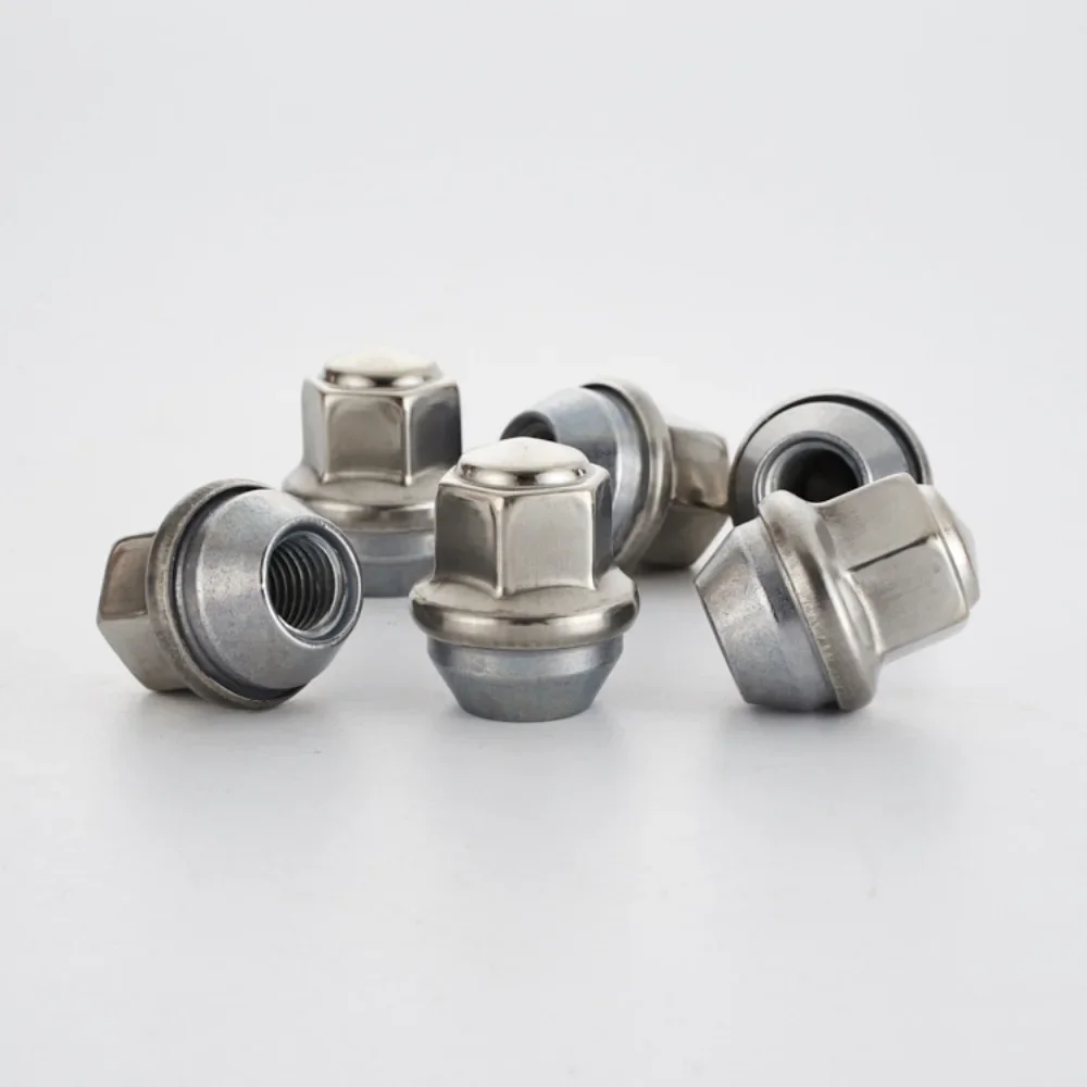 20pcs Wheel Lug Nut Hub Screws For Ford Mustang Edge Taurus NIO Azure ES6 ES8 M14x1.5 Hex 21mm Thickness 37mm