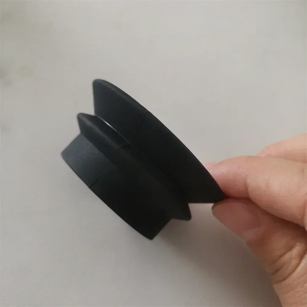33-48mm Soft Rubber Eye Cup Cover Anti-Ghosting Light Blocking Eye Shield Monocular Thermal Imaging Tactical Telescope Black