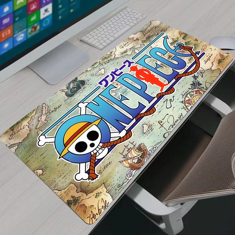 Mouse Pad Computer Laptop Anime Keyboard Mouse Mat Xxl Mousepad Keyboards Gamers Decoracion Japan Game Anime One Piece Desk Mat