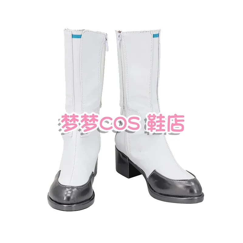 D.va Cosplay Shoes Game OW LE SSERAFIM collaborates with girl groups Boots Halloween Accessory Prop