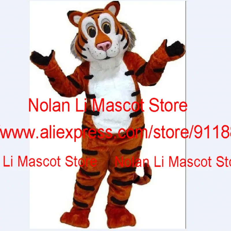 New CustomizationTiger Mascot Costume Cartoon Suit Neutral Role-Playing Makeup Advertising Game Display Event 404