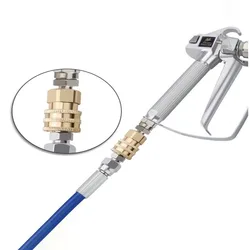 Airless Spray Straight Pipe Rotary Joint Universal Quick Connector Air Hose Quick Connector Airless Spray Gun Accessories