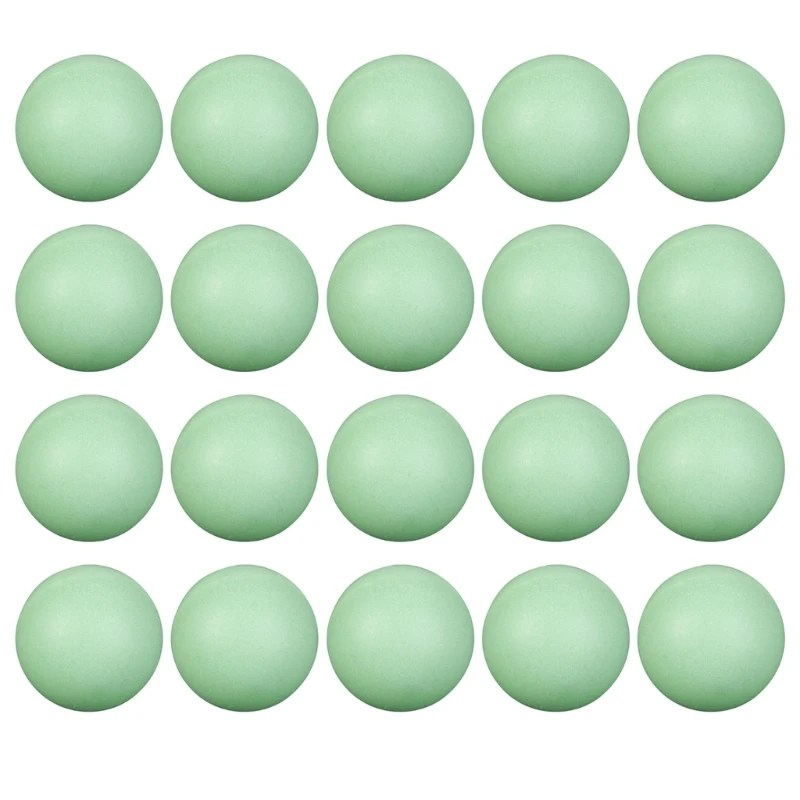 

20 шт. светящиеся темные пинг-понги для школьных игр на открытом воздухе для начинающих взрослых спортсменов