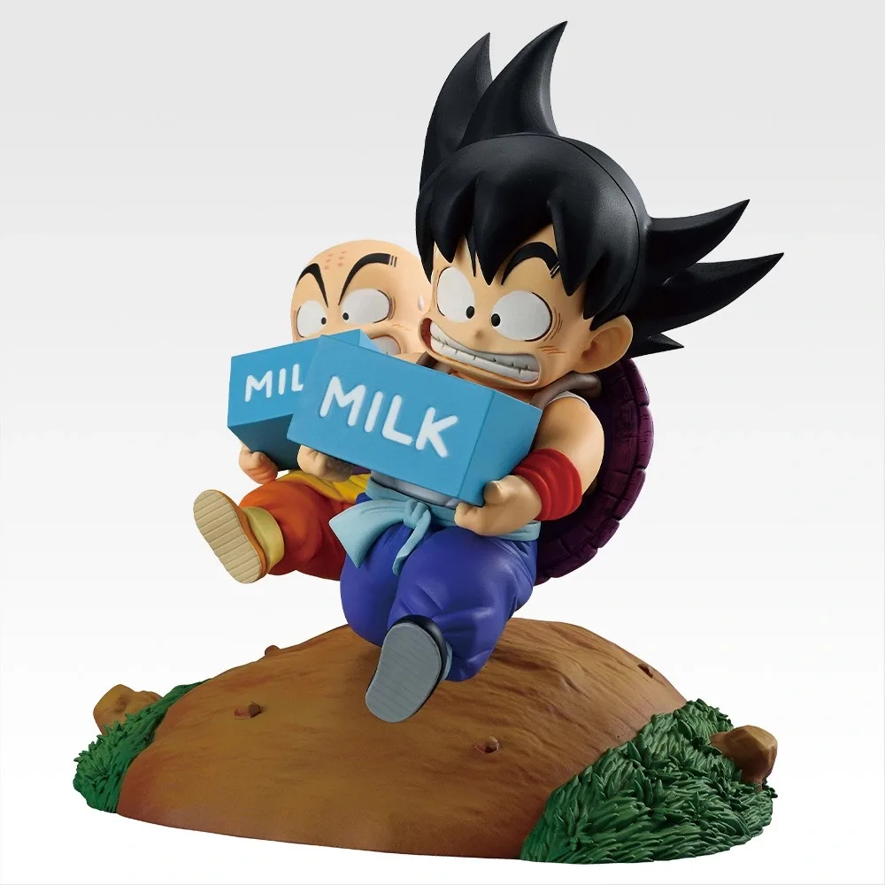 

In Stock Genuine Bandai Ichiban Kuji Dragon Ball Fantastic Adventure 2 Krillin Son Goku Chichi Figure Anime Model Toy
