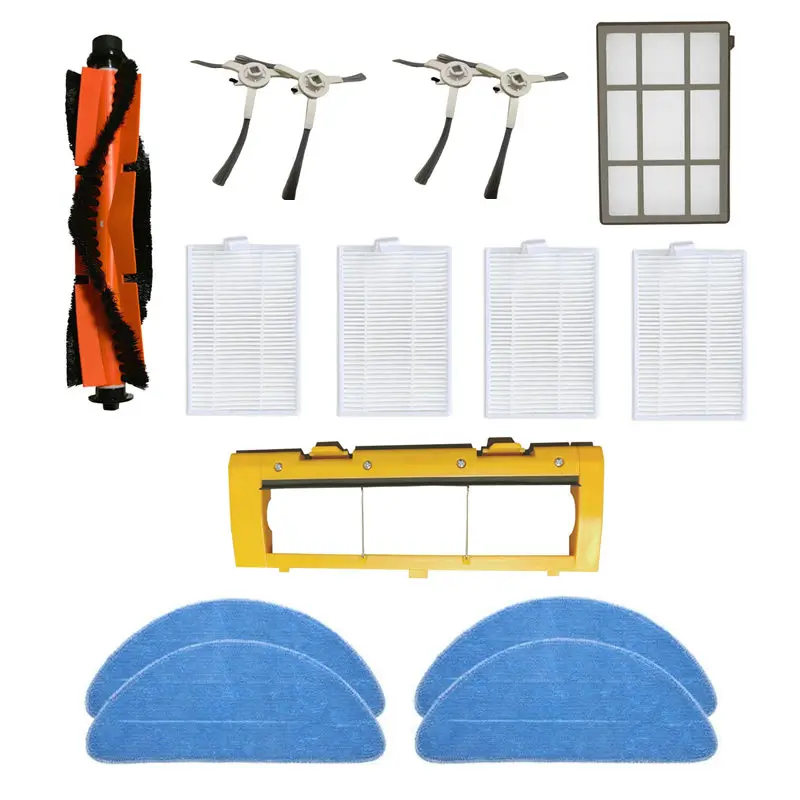 Spazzola principale copertura spazzola laterale filtro primario filtro HEPA panno per mocio per Zigma Spark 980 981 Robot aspirapolvere parti accessori