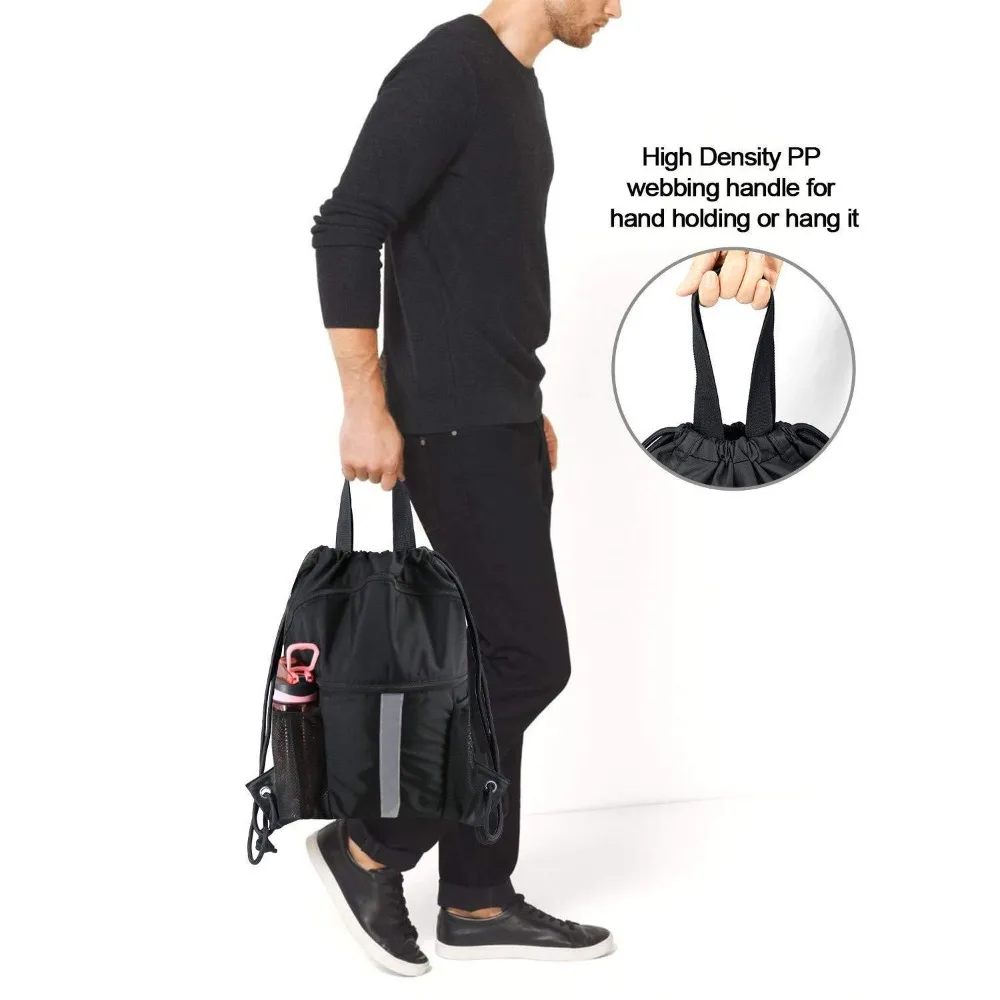 Nylon-Sport-Sporttasche, große Kapazität, ultraleichter faltbarer Outdoor-Rucksack, multifunktionale verstellbare Träger, Bergsteigertasche