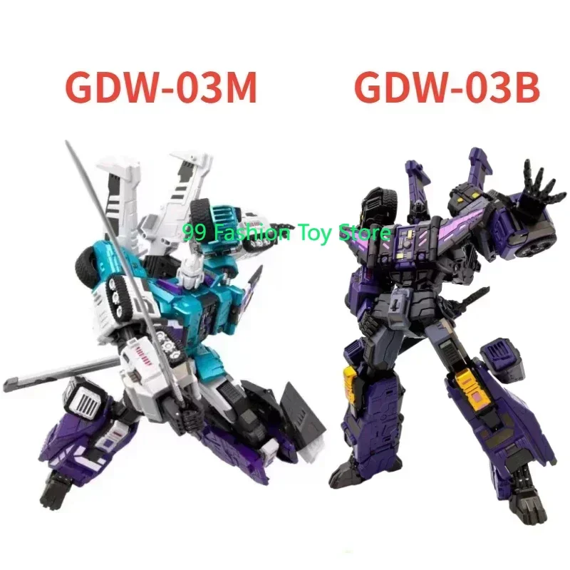 En stock IDW Transformation G-CREATION GDW-03B GDW-03M SIXSHOT Diablo Dark Blade D.lique Fuuma Démon Robot Action Figure Jouets