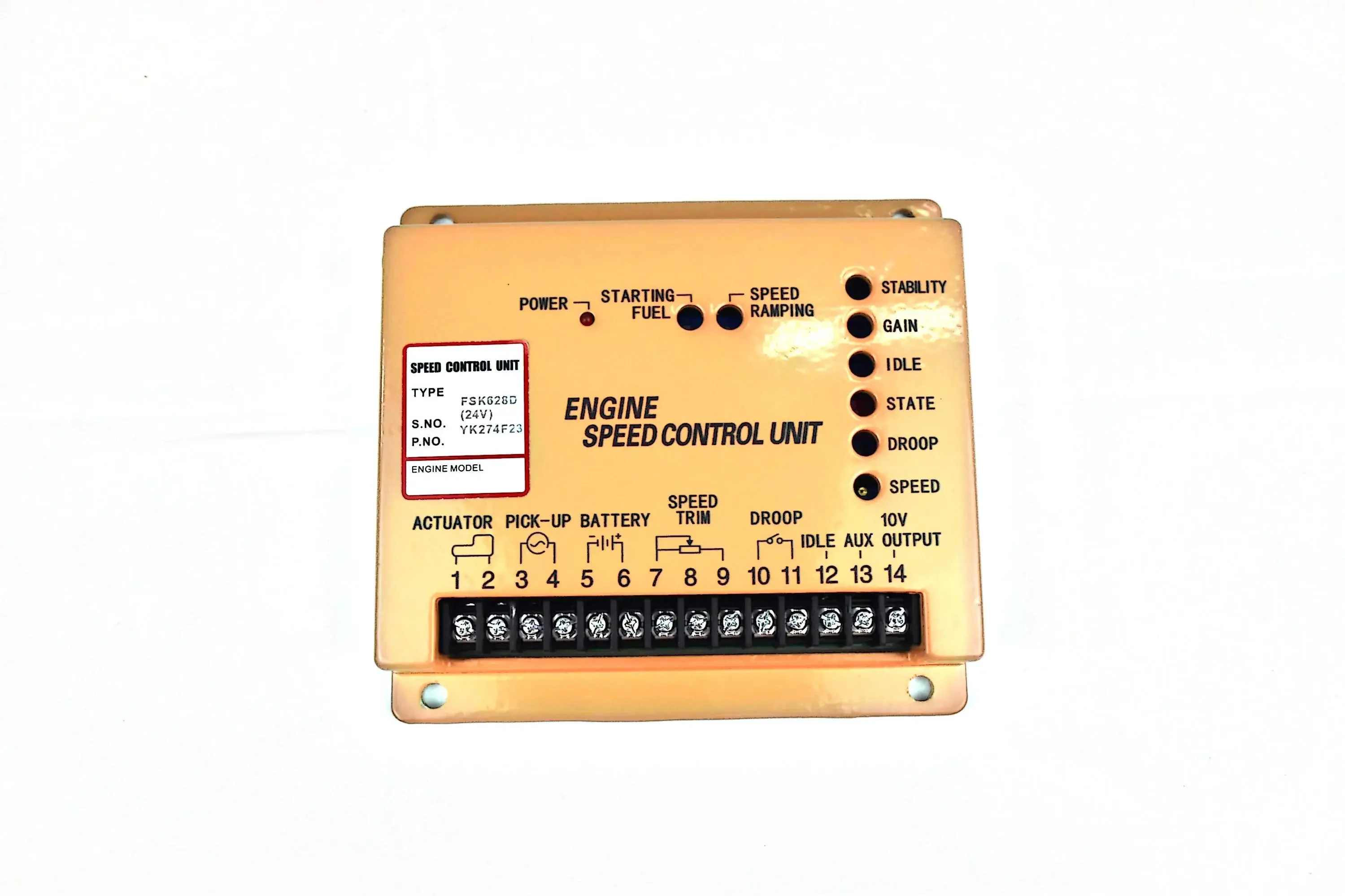 Engine ESD5500E speed controller esd5111 FSK628D speed controller Gas diesel engine generator speed control module unit