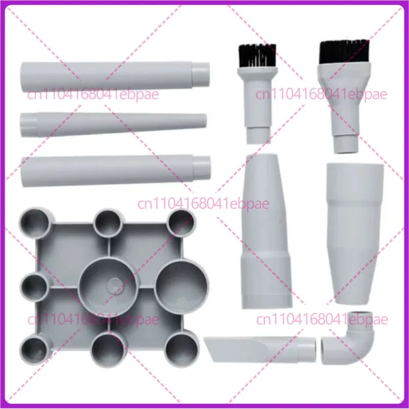 Suitable for Deerma vacuum cleaner DX700/DX700S/DX800 special nine-piece set of accessories brush head DX700SPro