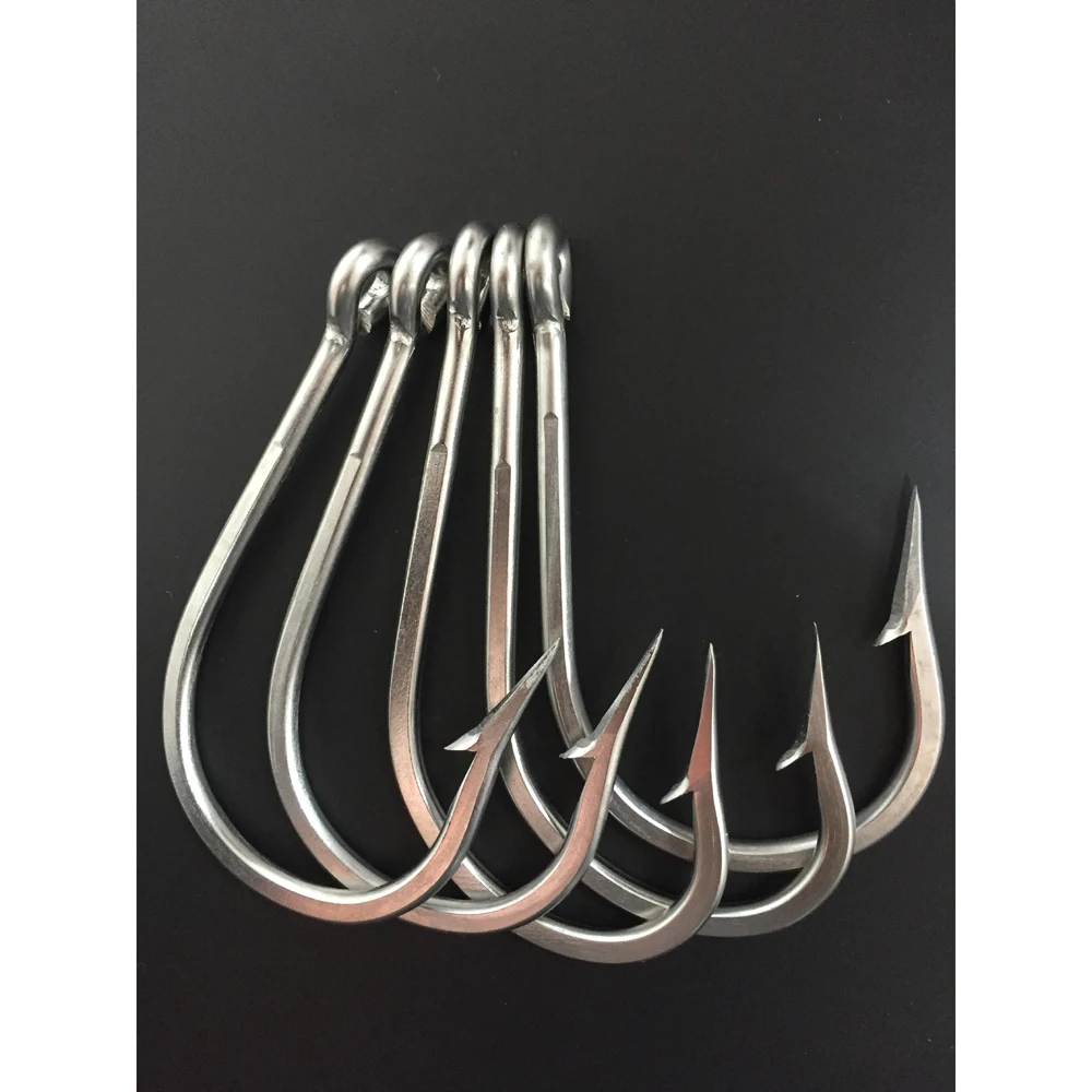

High Quality Hot Sale Fishing Hook Wholesale 304 Stainless Steel Sword Mustard Fish Hooks