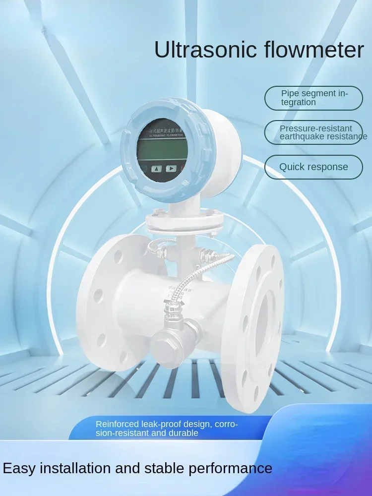 Ultrasonic Flowmeter Split Flow Meter Large Diameter