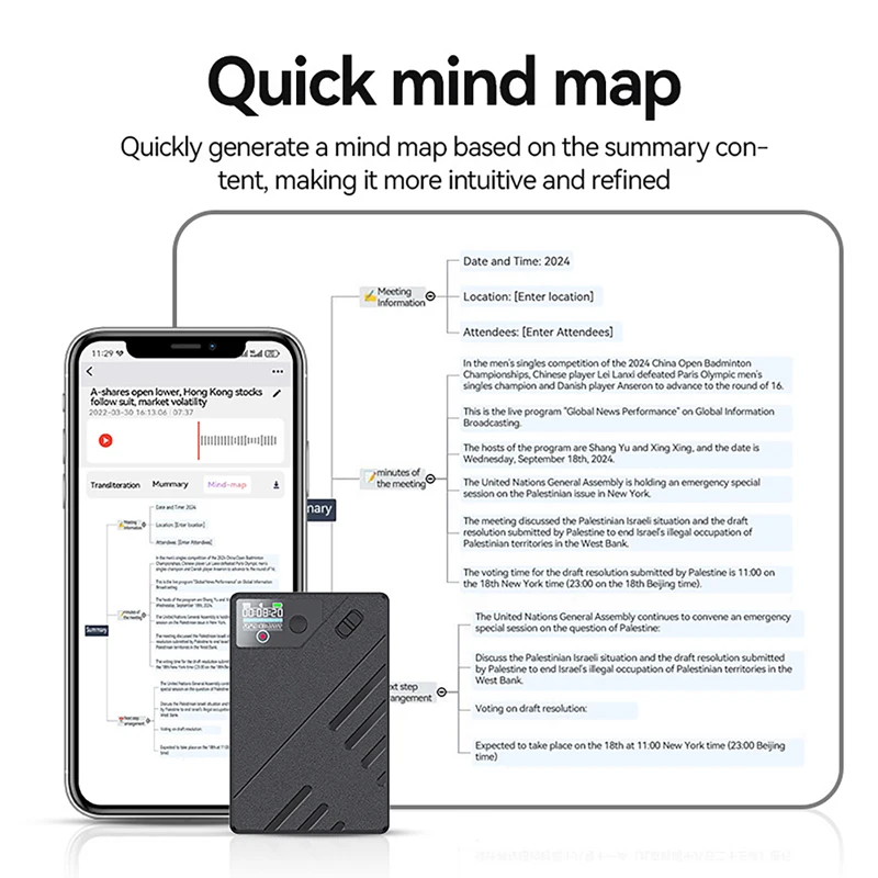 مسجل صوت AI GPT صوت ذكي إلى مسجل نص APP التحكم الصوتي الإملاء الصوتي للمحاضرات المكالمات الهاتفية مقابلات الاجتماعات #1