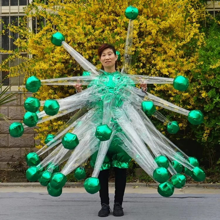 Float parade, stage performance, inflatable women's clothing, event decoration