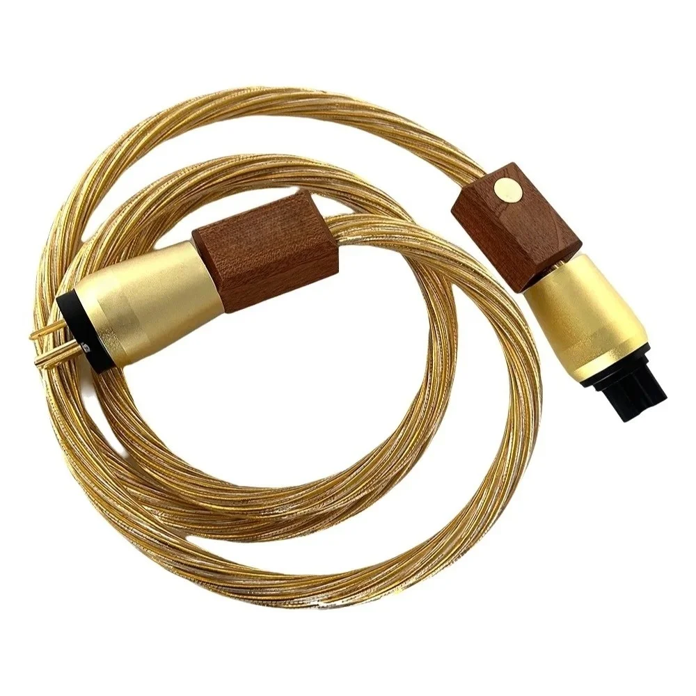 Nordost Odin 2 الذهب Hifi سلك الطاقة Audiophile سلك الطاقة Shuco نسخة سلك الطاقة المعيار الأمريكي IEC C15 التوصيل الذيل
