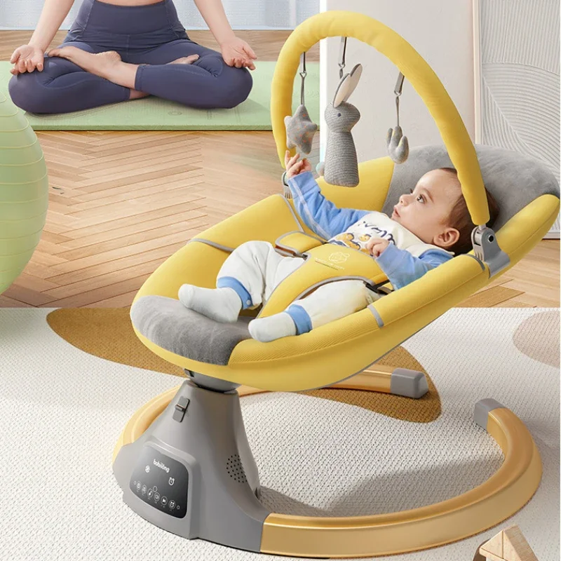 Baby Rocking Comfort Chair Baby Electric Cradle Swing Bed Baby Electric Sleeping Basket Baby Rocking Chair for Children