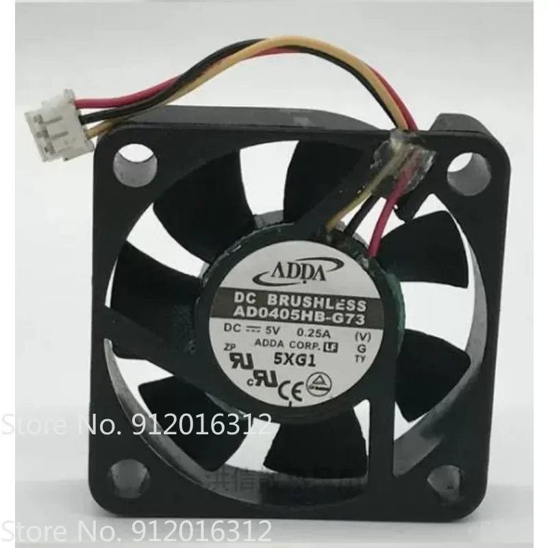 Original New Fan for ADDA AD0405HB-G73 DC5V 0.25A Cooling Fan 4010 40*40*10MM