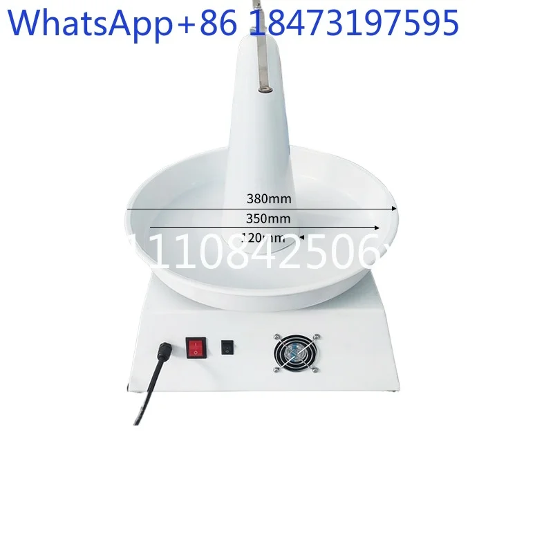 Fully automatic small rotating pay-off disc disc, cable pay-off artifact, electric threading feeder pay-off rack