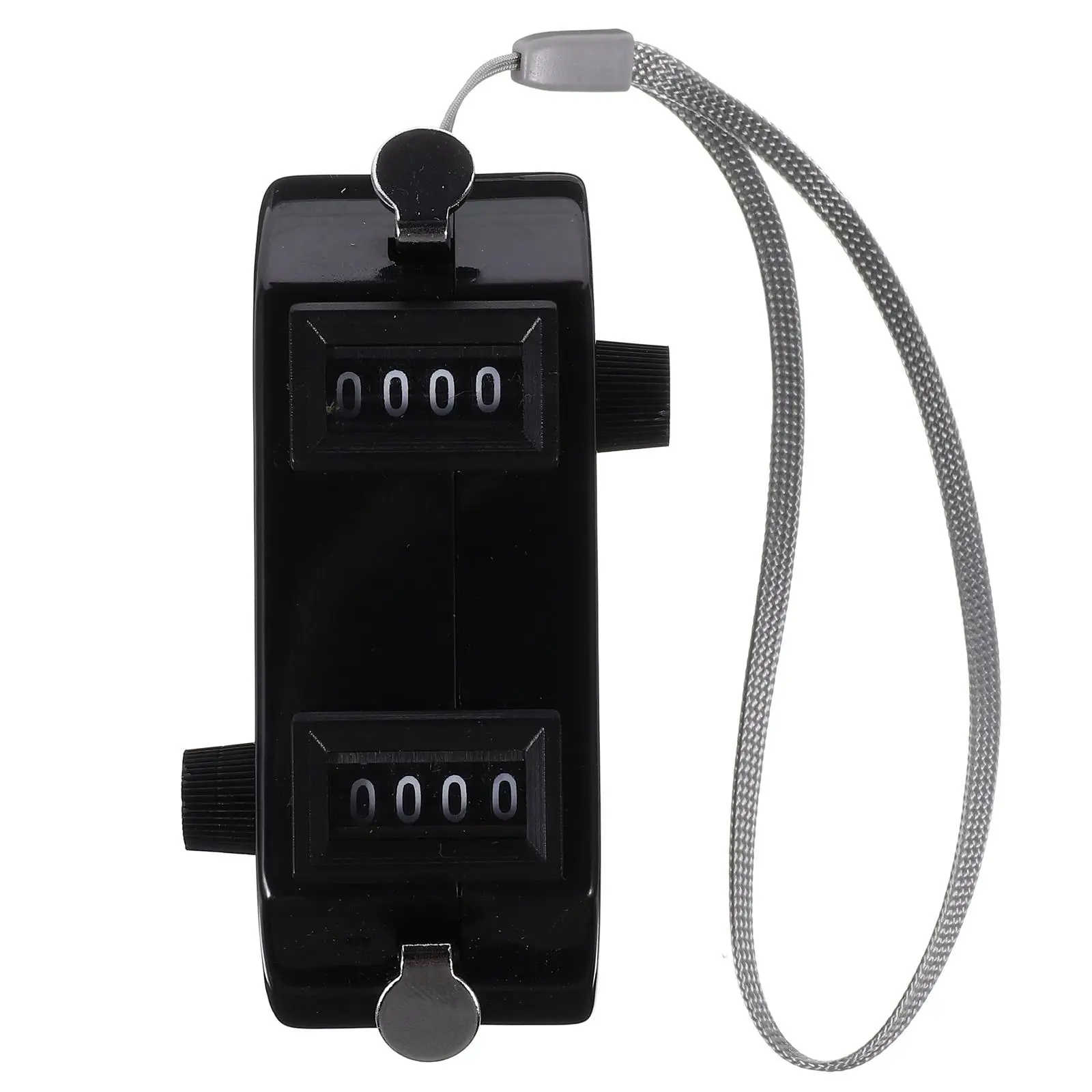 Baseball Umpire Clicker Bidirectional Counter Golf Handheld Mechanical Counters Black Abs