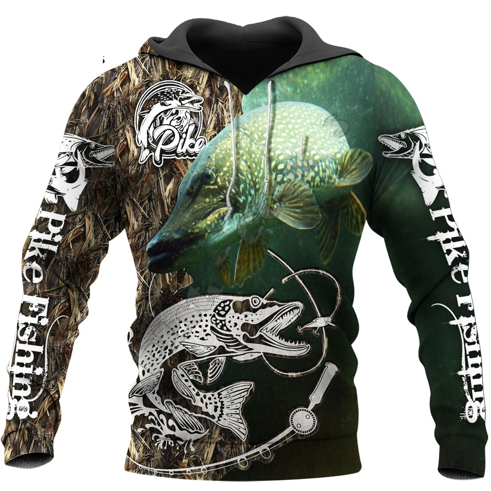 Funny Fishing 3D Printed Autumn Men Hoodies Unisex Casual Pullover Hip Hop Hoodie Streetwear Sudadera Hombre