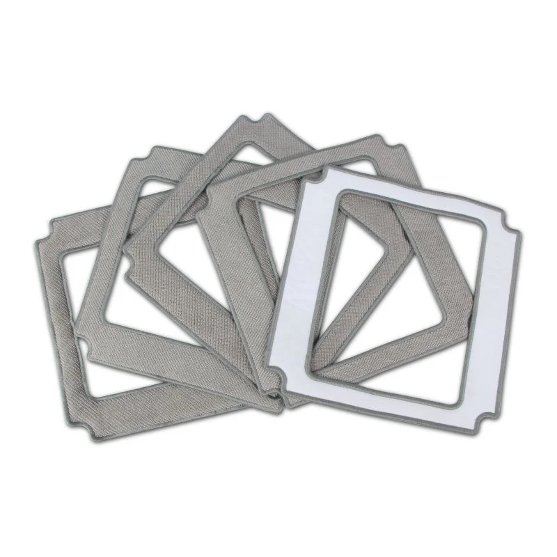 6pcs Cleaning Mops for Ecovacs Winbot W836 W850 W880 W885 W920 Window Cleaner Robot Microfiber Rags Replaceable Cleaning Cloth image 3
