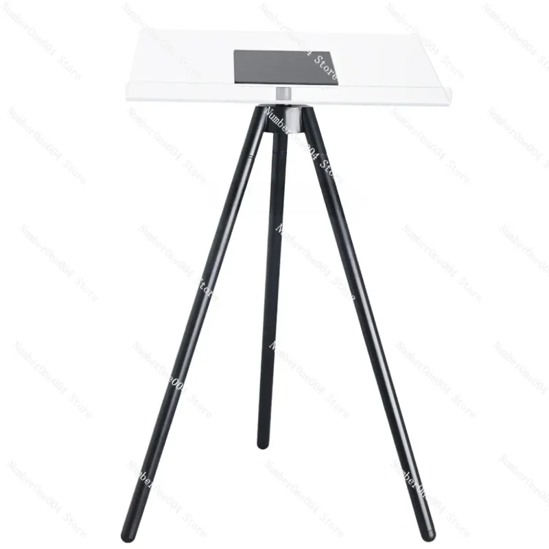 

Open The Display Stand Floor Acrylic Bookstore Photo Album Flip Reading Big Book Stand Tripod Magazine Rack