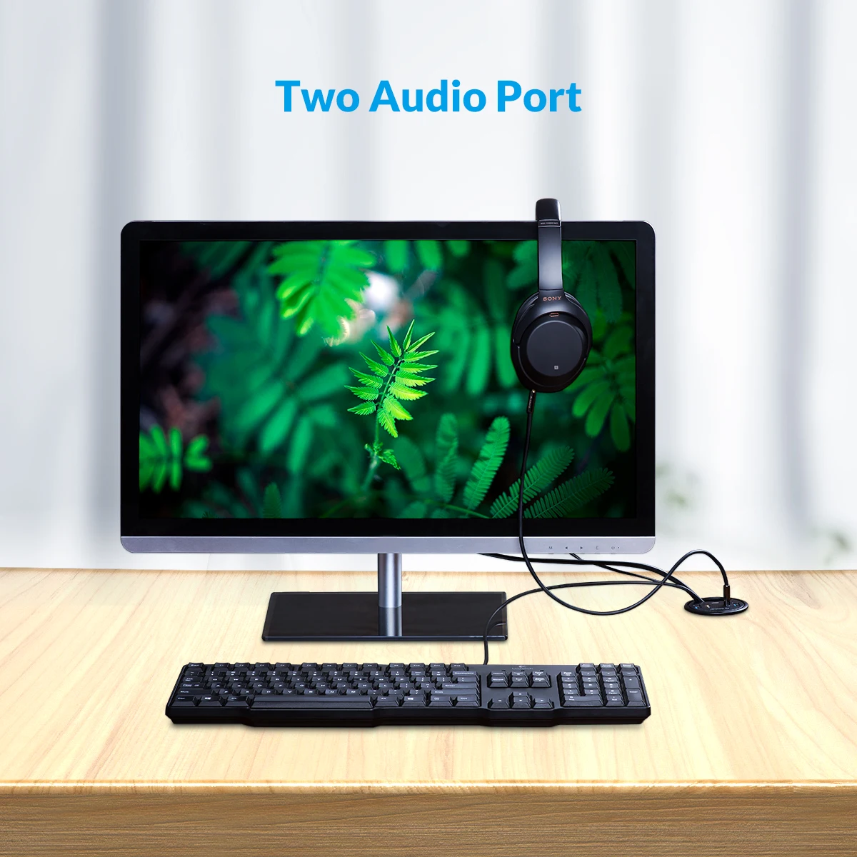 ORICO Desktop Grommet USB 3.0 HUB With Headphone Microphone Port Type C Card Reader OTG Adapter Splitter For Laptop Accessories