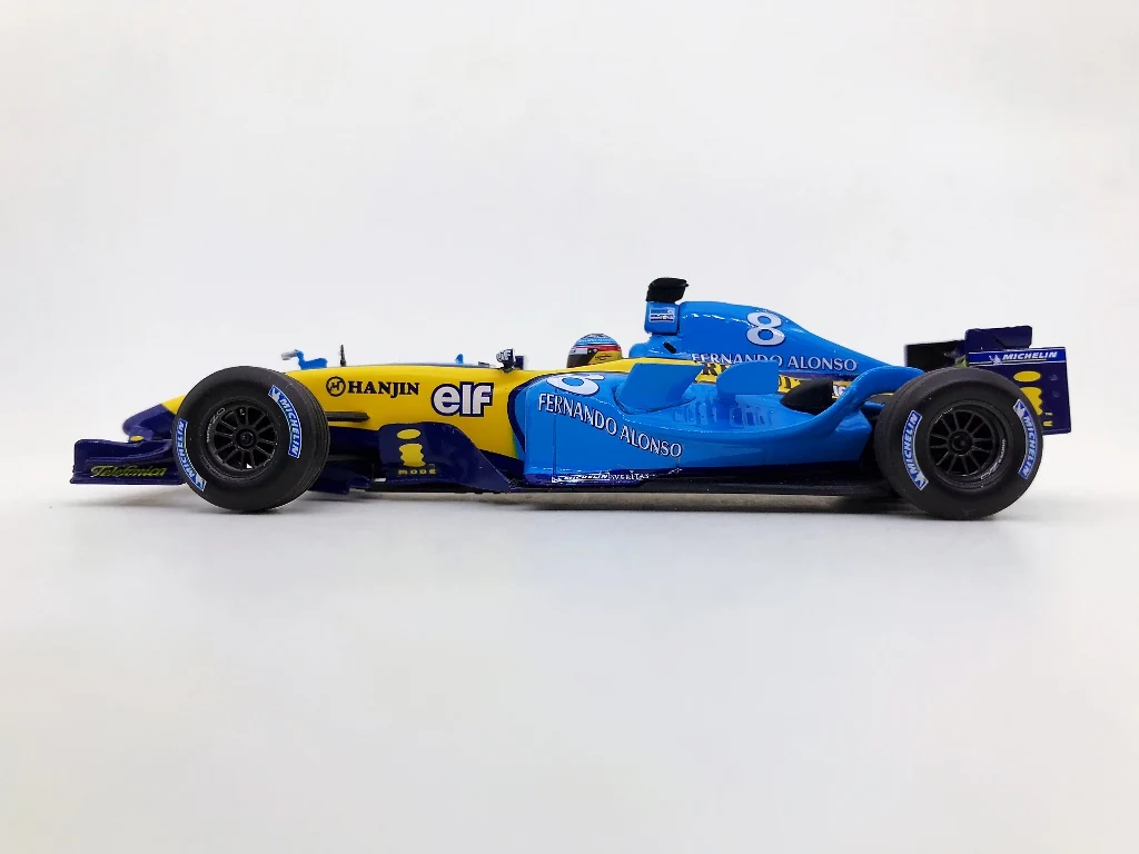 Minichamps 1:43 F1 R24 2004 Fernando Alonso Simulation Limited Edition Resin Metal Static Car Model Toy Gift