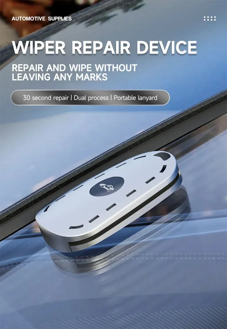 Auto-Scheibenwischer-Reparatur, universell, tragbar, für PKW und LKW, Reparatur von Scheibenwischerblättern ohne Knochen, Gummileisten-Reparatur, Reparatur von Scheibenwischerblättern für die Windschutzscheibe – Detail 1