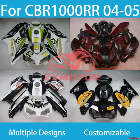 Complete 100% Fit Fairings for Honda CBR1000RR 2004 2005 High Quality ABS Plastic Fairing Kit CBR1000RR 04 05