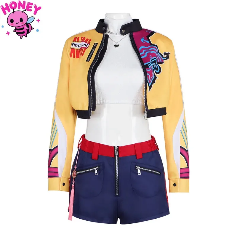 

Aaa12 3KPop костюм охотника на демонов для женщин Zoey Mira Rumi косплей фэнтезийные наряды для ролевых игр Хэллоуин карнавальный костюм для вечеринки