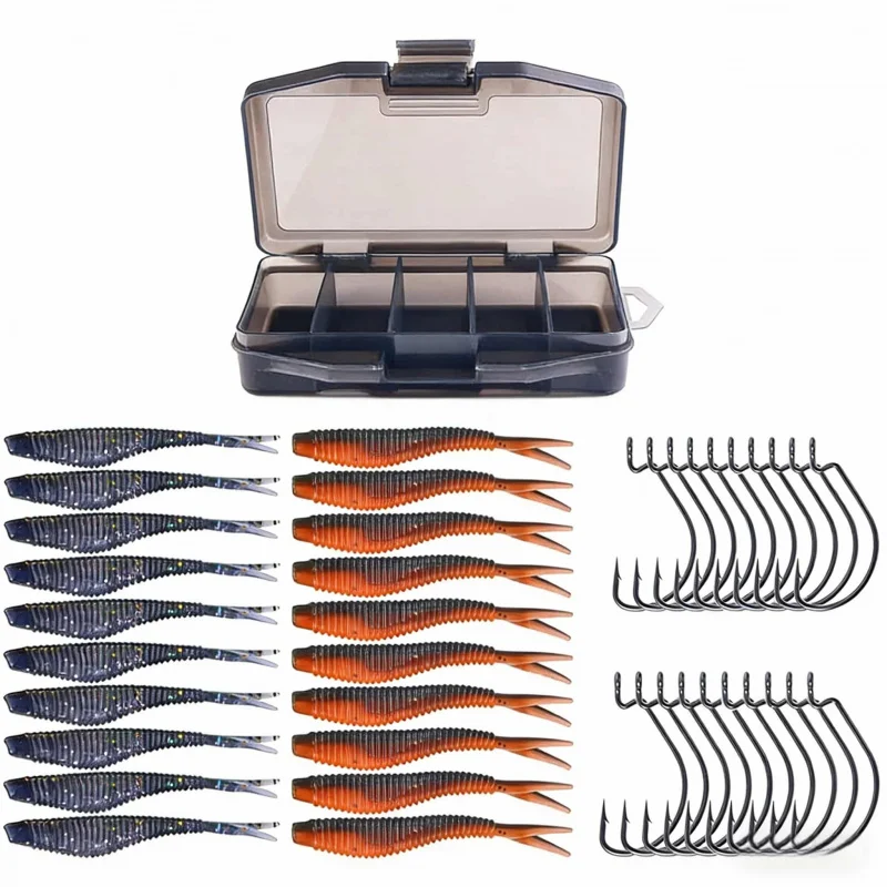 

Набор приманок для дальнего заброса Micro Object: мультипликаторная катушка с защитой от зацепов, мягкая приманка с винтовым креплением, искусственная приманка, крючок с грузилом, специальная рыболовная приманка