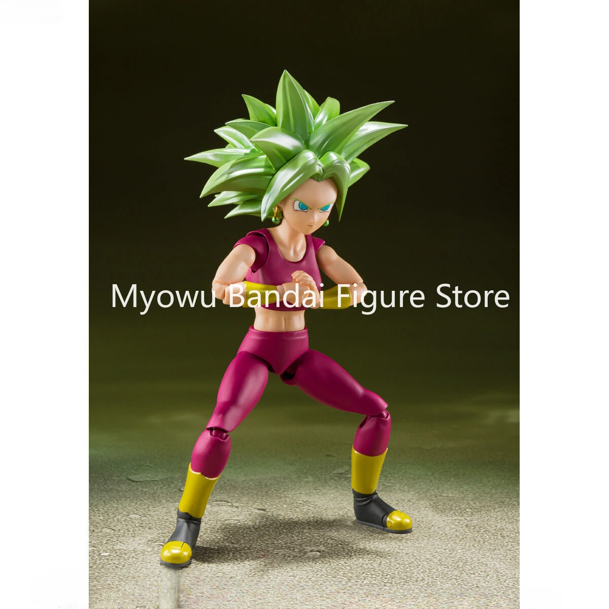 En Stock, nuevo, genuino, Bandai SHF Dragon Ball Series Super Saiyan Kefla, muñeca de Anime móvil, modelo de colección, regalo